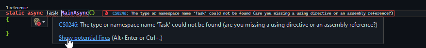 Error Tooltip